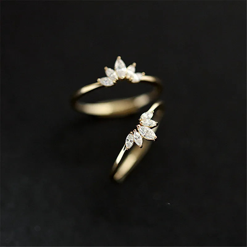 Aurelia Crown Ring