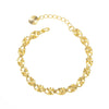 18k Gold Four-Leaf Clover Bracelet