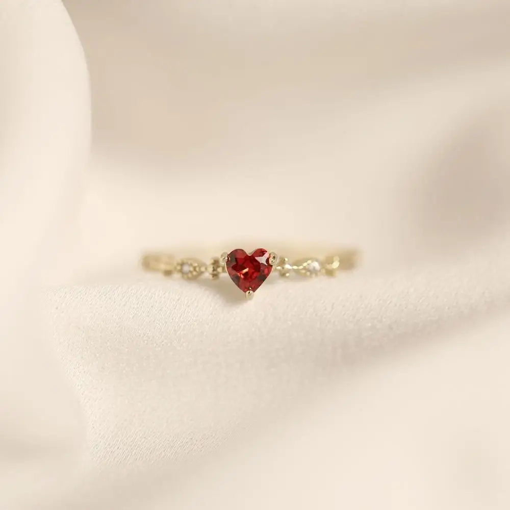 Scarlet Heart Ring