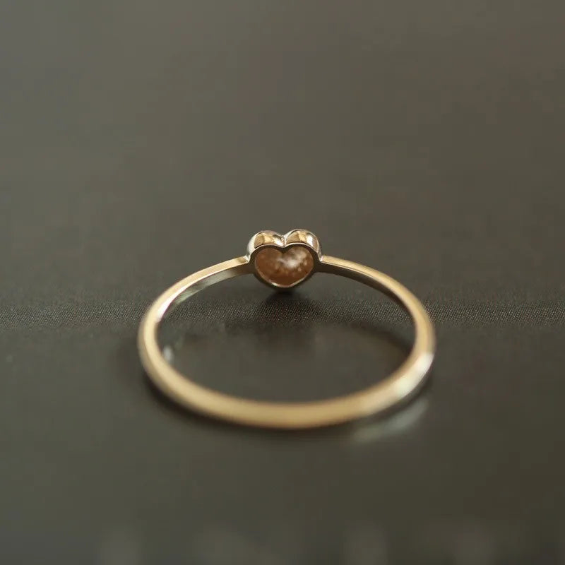 Heart of Gold Ring