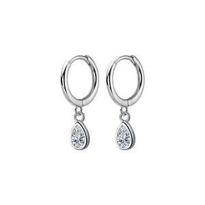 Dewdrop Hoop Earrings