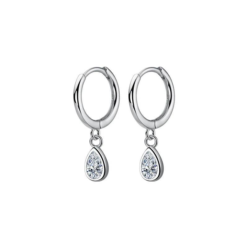 Dewdrop Hoop Earrings