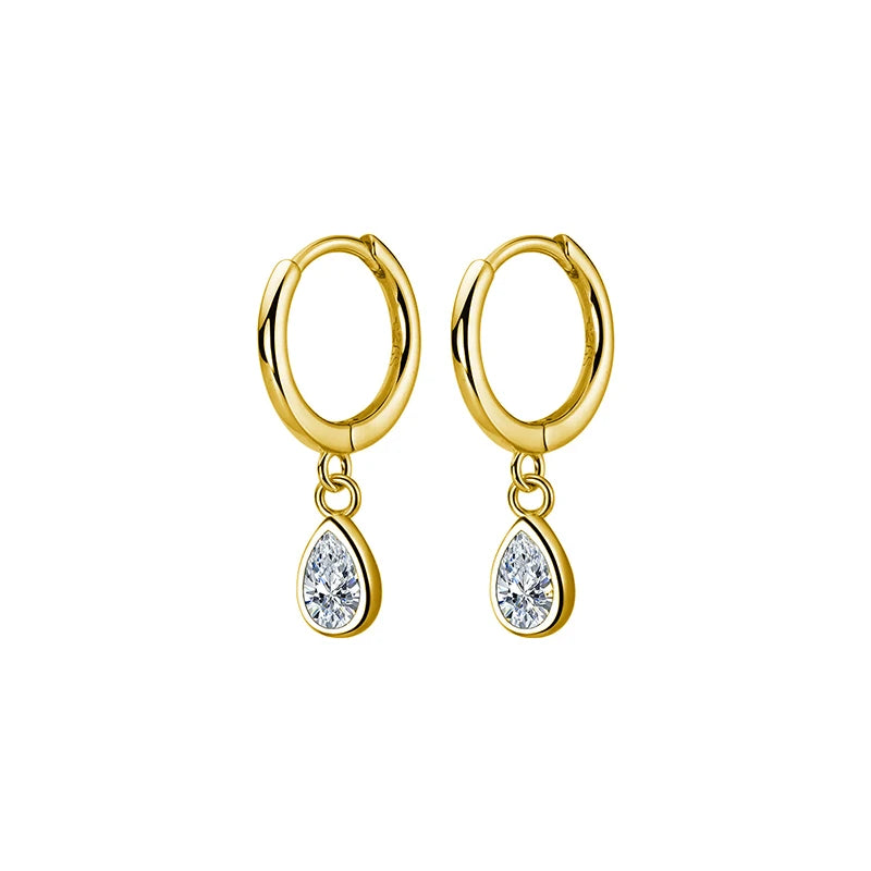 Dewdrop Hoop Earrings